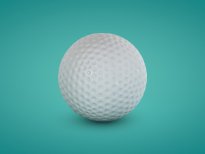 Golf Balls Modèle 3D