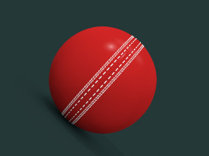 Cricket Ball 3D Model
