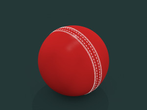 Cricket Ball 3D Model