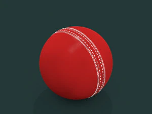 Cricketball 3D Modell