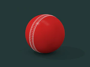 Cricketball 3D Modell