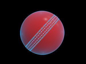 Cricket Ball 3D Model