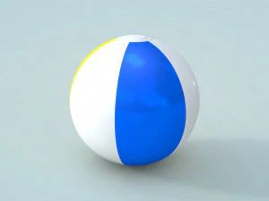 Пляжний м'яч 1 3D Модель