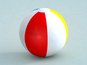 Beach Ball 1 Modèle 3D