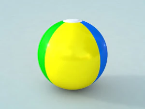 Bola de praia 2 Modelo 3D