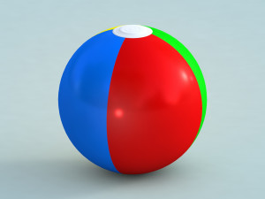 Beach Ball 2 3D 模型
