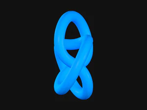Trefoil Knot A 3D Model
