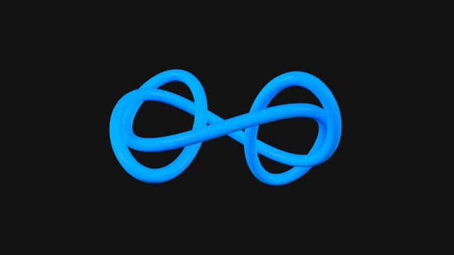 Granny Knot 3D Model .c4d .max .obj .3ds .fbx .stl .blend 