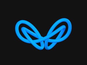 Granny Knot 3D Model