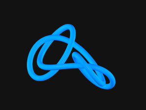 Granny Knot 3D Model