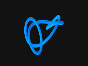 Granny Knot 3D Model
