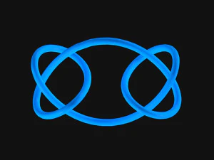 Square Knot 3D Model