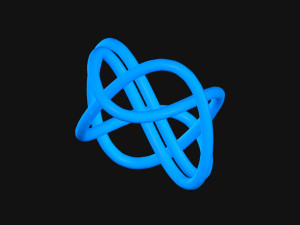 Square Knot 3D Model