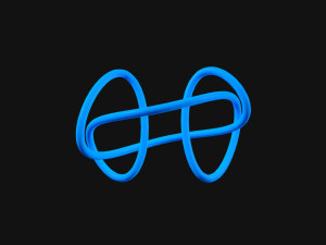 Square Knot 3D Model