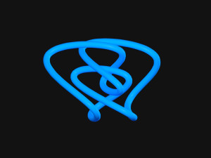 Figure Eight Loop Knot 3D Model
