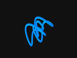 Figure Eight Loop Knot 3D Model
