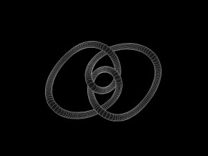 Figure Eight Loop Knot 3D Model