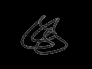 Figure Eight Loop Knot 3D Model