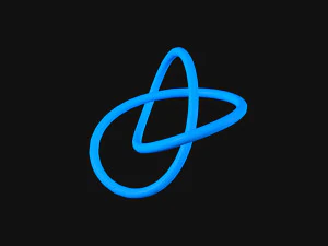 結び目 1 3Dモデル