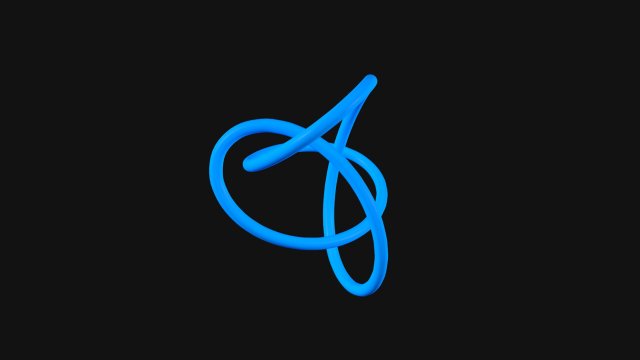 Knot 2 3D Model .c4d .max .obj .3ds .fbx .stl .blend 