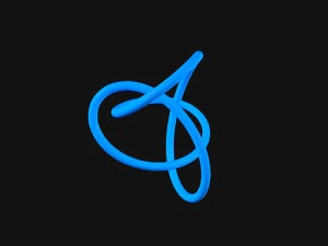 結び目2 3Dモデル