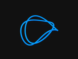 結び目 3 3Dモデル