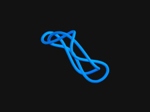 Knot 8 3D Model