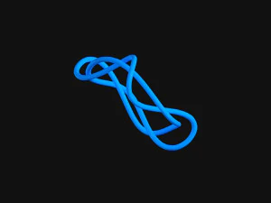 Knot 8 3D Model