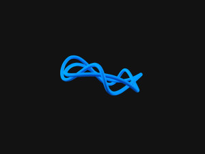 Knot 8 3D Model