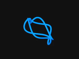 Knot 8 3D Model
