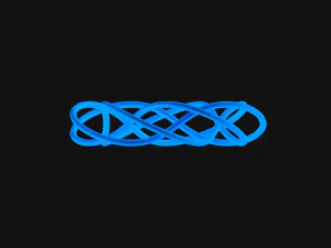 Torus Knot 6 3D Model
