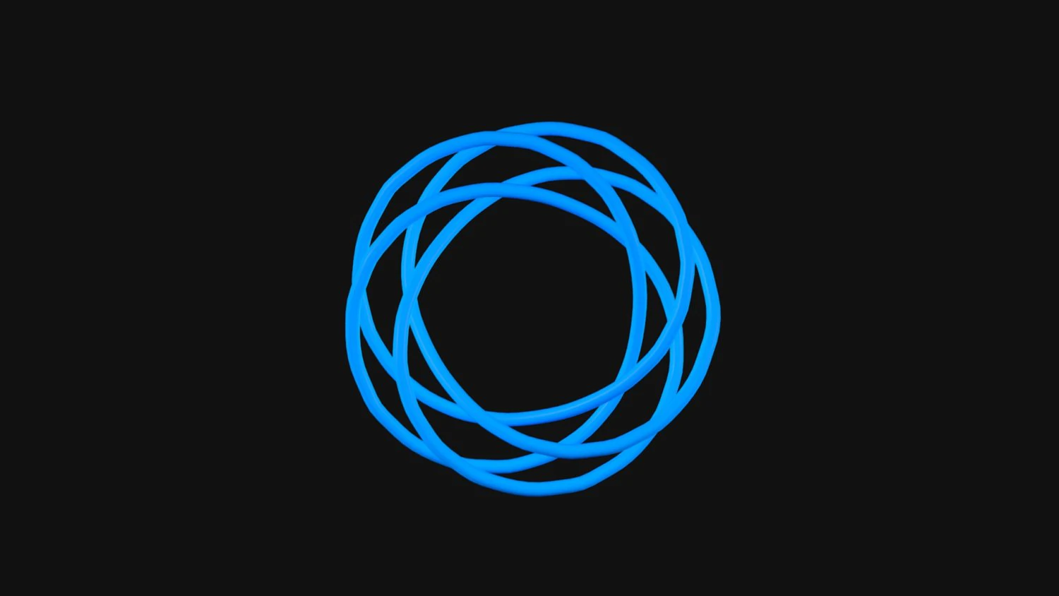 Torus Knot 8 3D Model .c4d .max .obj .3ds .fbx .stl .blend 