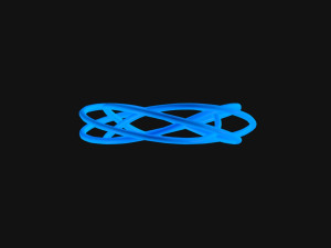 Torus Knot 8 Modello 3D