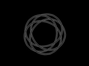 Torus Knot 8 Modello 3D