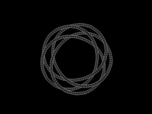 Torus Knot 8 3D Model