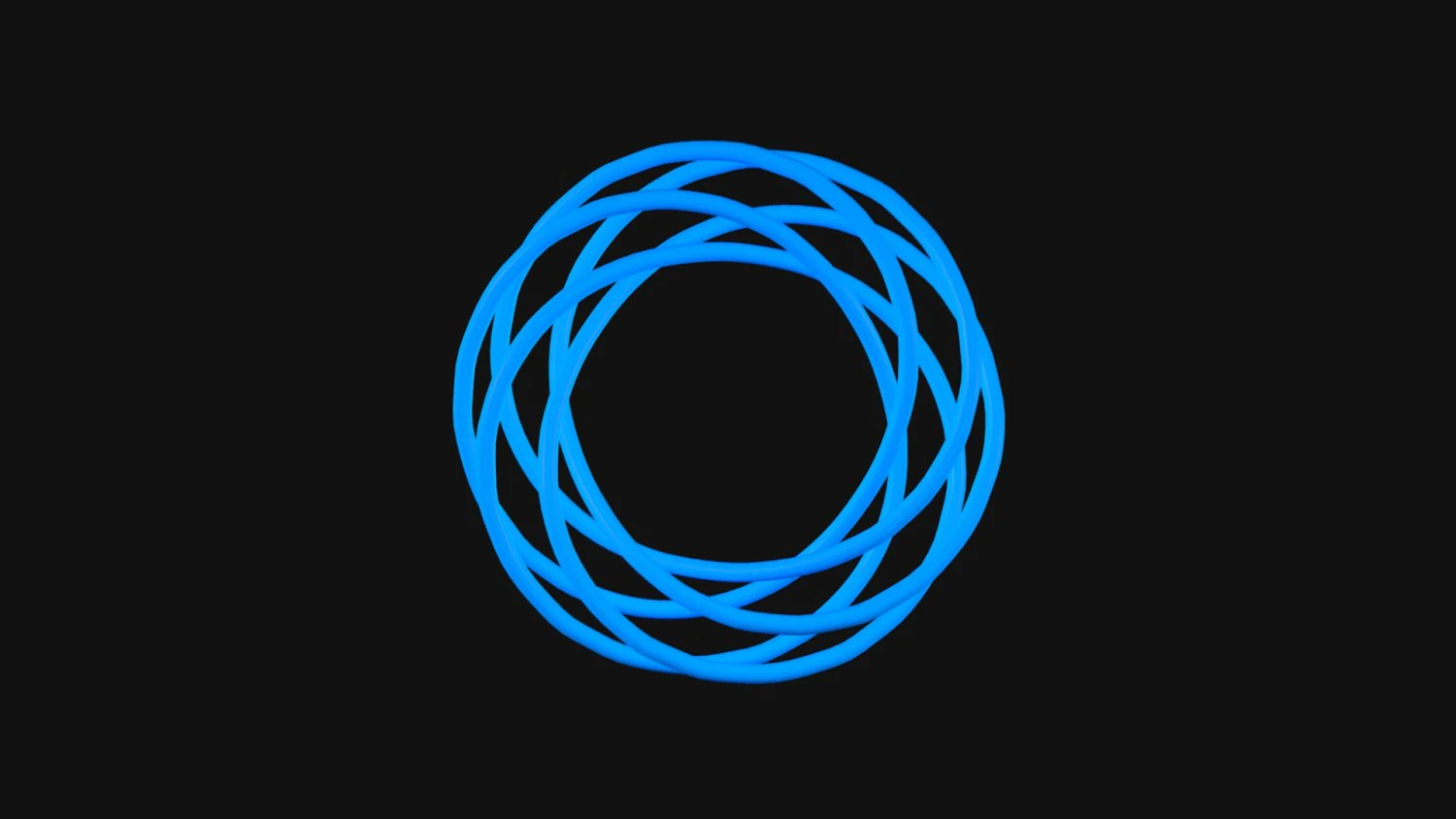 Torus Knot 9 3D Model .c4d .max .obj .3ds .fbx .stl .blend 