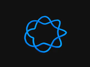 Torus Knot 10 3D Model