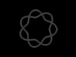 Torus Knot 10 3D Model