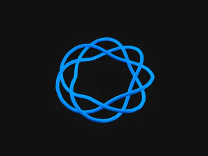 Torus Knot 11 3D Model