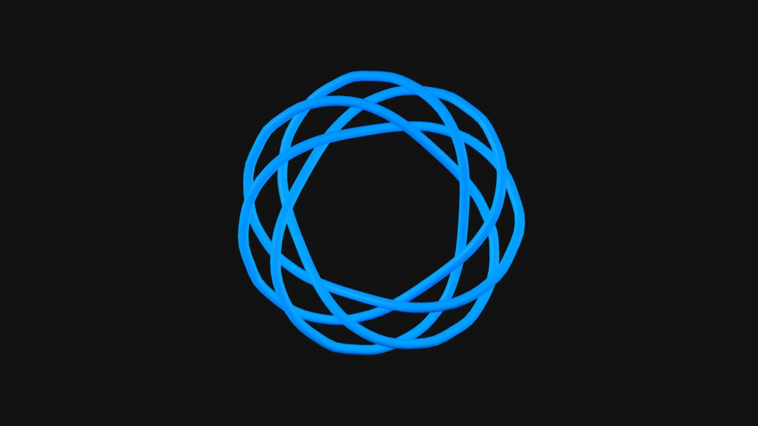 Torus Knot 12 3D Model .c4d .max .obj .3ds .fbx .stl .blend