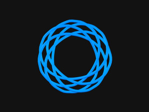 Torus Knot 13 3D Model