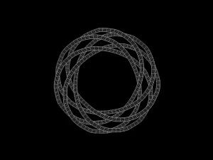 Torus Knot 13 3D Model