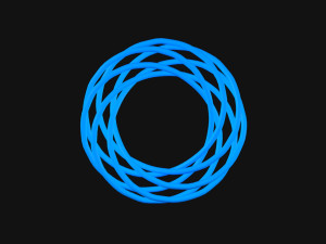 Torus Knot 14 3D Model