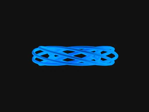 Torus Knot 14 3D Model