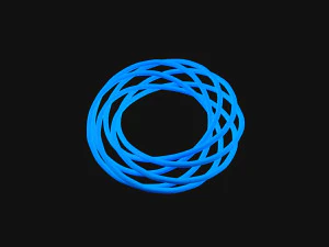 Torus Knot 14 3D Model