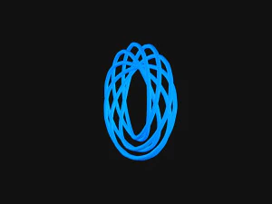 Torus Knot 14 3D Model