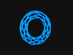 Torus Knot 14 3D Model