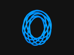 Torus Knot 14 Model 3D