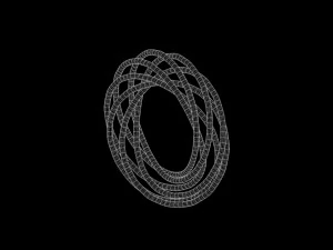 Torus Knot 14 3D Model