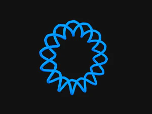 Torus Knot 15 3D Model